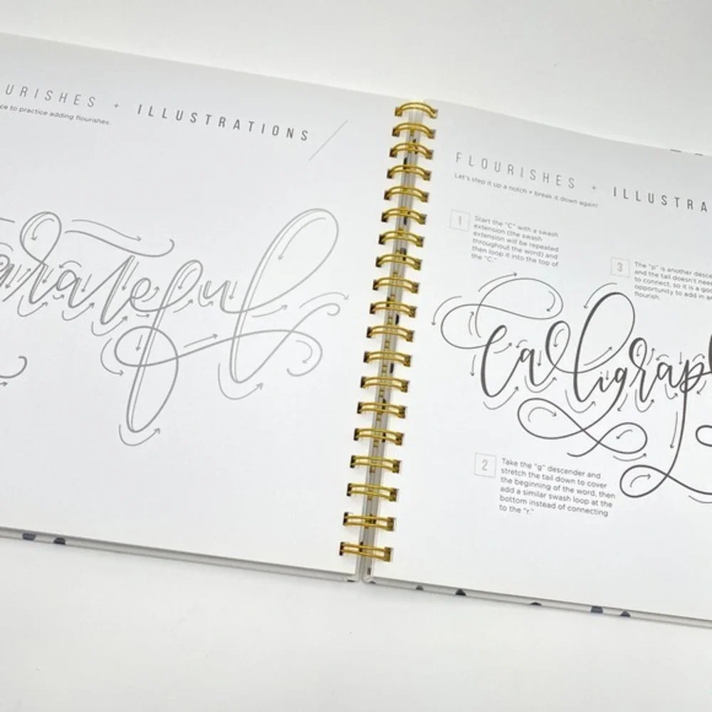 Hand Lettering 101 An Introduction to the Art of‎ Creative Lettering Workbook
